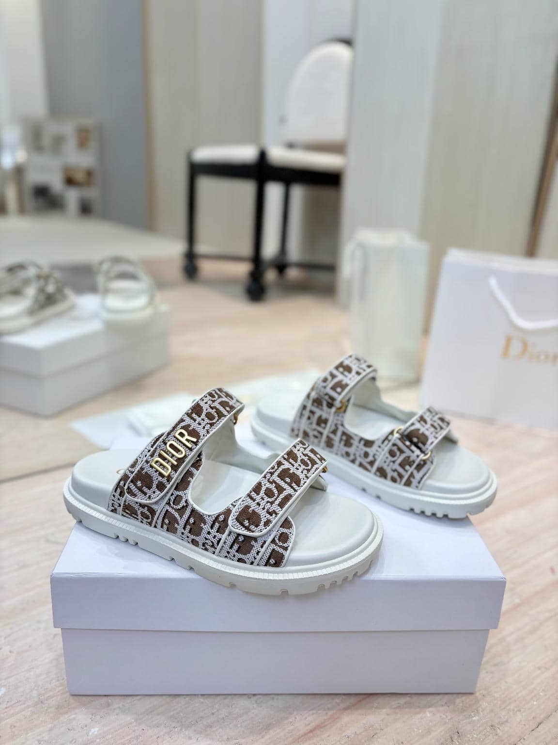 Dior Velcro sandals-1